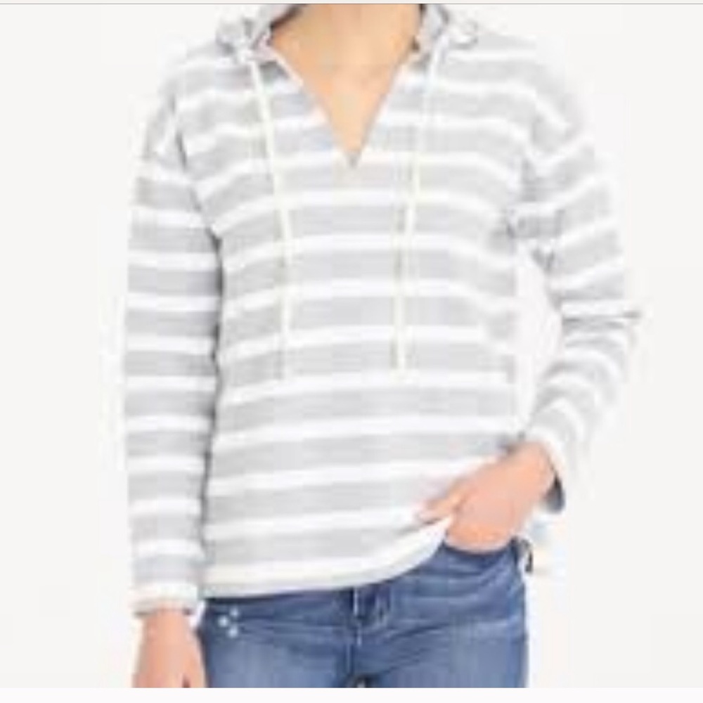 J crew factory hooded beach sweatshirt